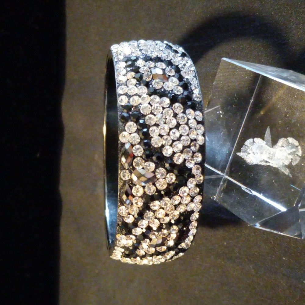 Crystal encrusted Bangle bracelet